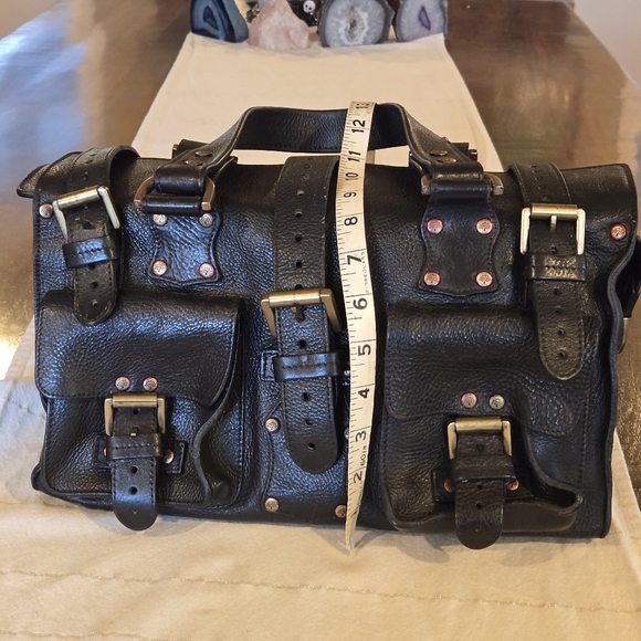 Vintage Mulberry Roxanne Black Leather Bag - Picture 13 of 16